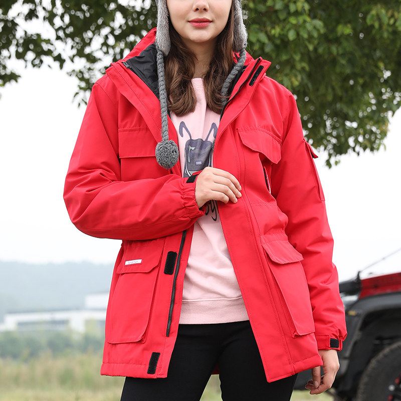 羽绒户外韩国工装冲锋衣秋冬新品