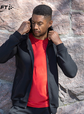 CRAFT夸夫特运动Core Soul连帽保暖卫衣夹克男秋冬跑步训练帽衫