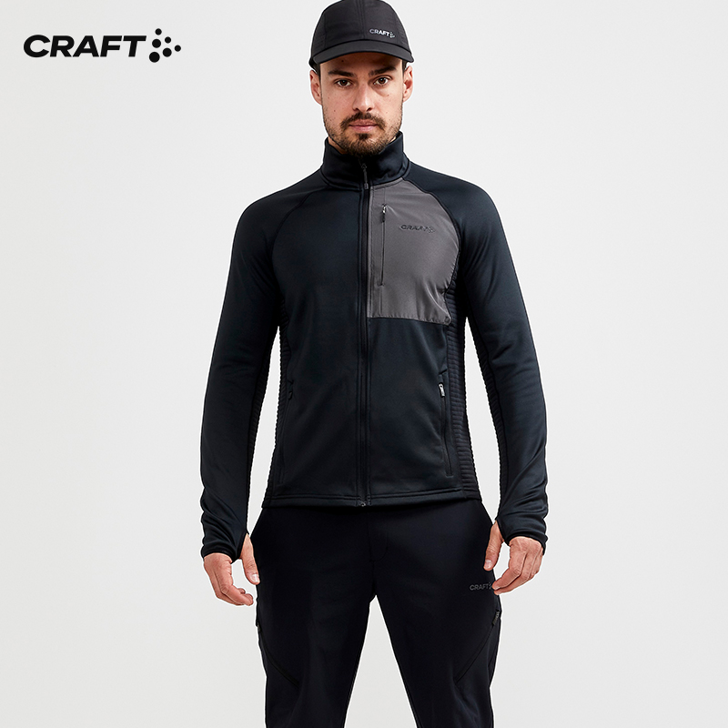 craft户外男AdvTech抓绒夹克