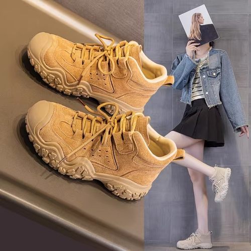 户外透气登山鞋女2025春秋新款