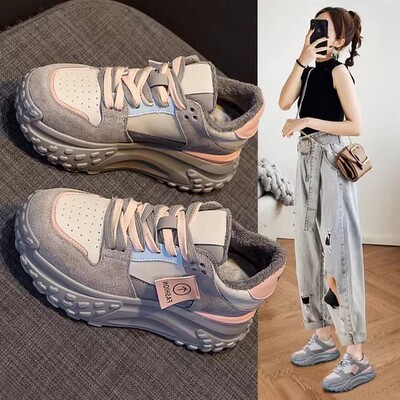 老爹鞋女2025春秋季新款鞋子女