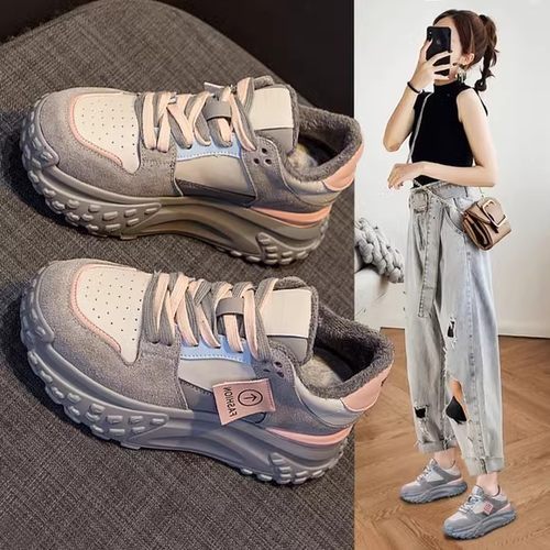 老爹鞋女2025春秋季新款鞋子女