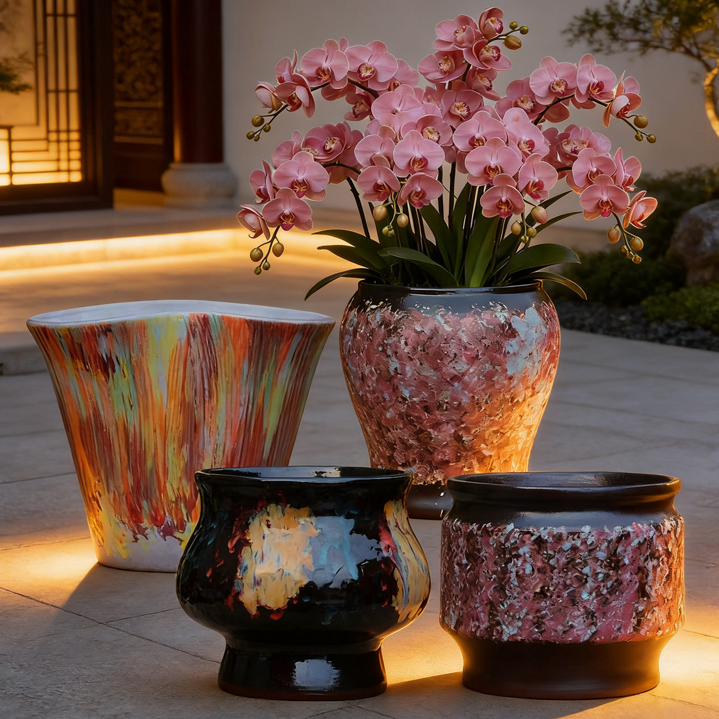 特大号三角梅兰花绿植花盆陶瓷月季蝴蝶兰民宿创意复古多肉粗陶盆,鲜花速递/花卉仿真/绿植园艺,花盆,淘宝优惠券,粉丝福利购,淘宝优惠卷