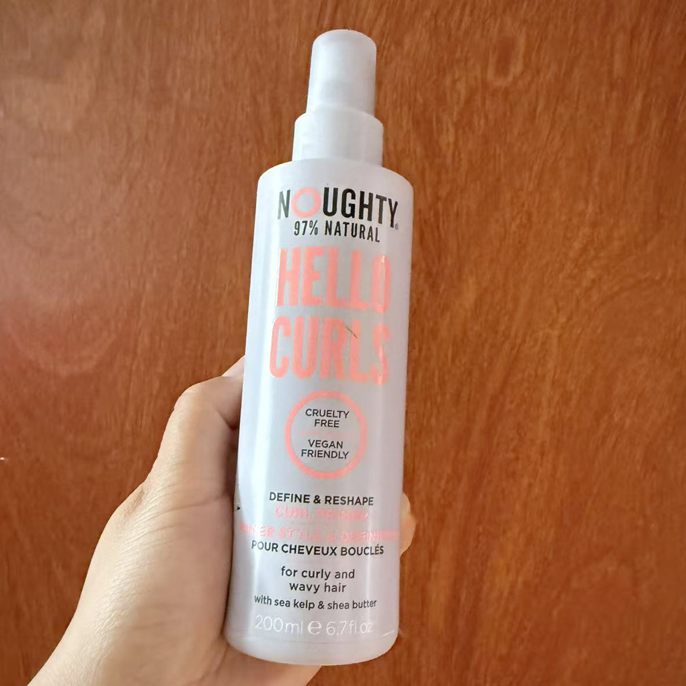 Noughty curls define reshape for curl and wavy hair