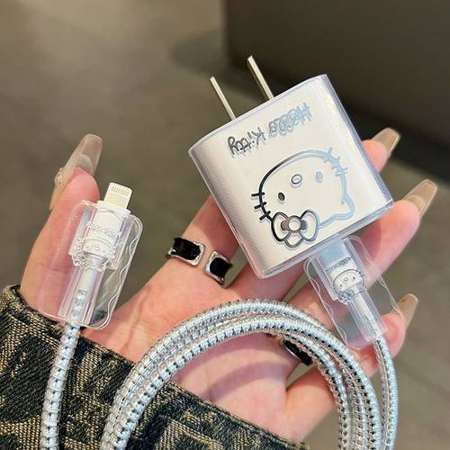 苹果印花黑色KT保护套