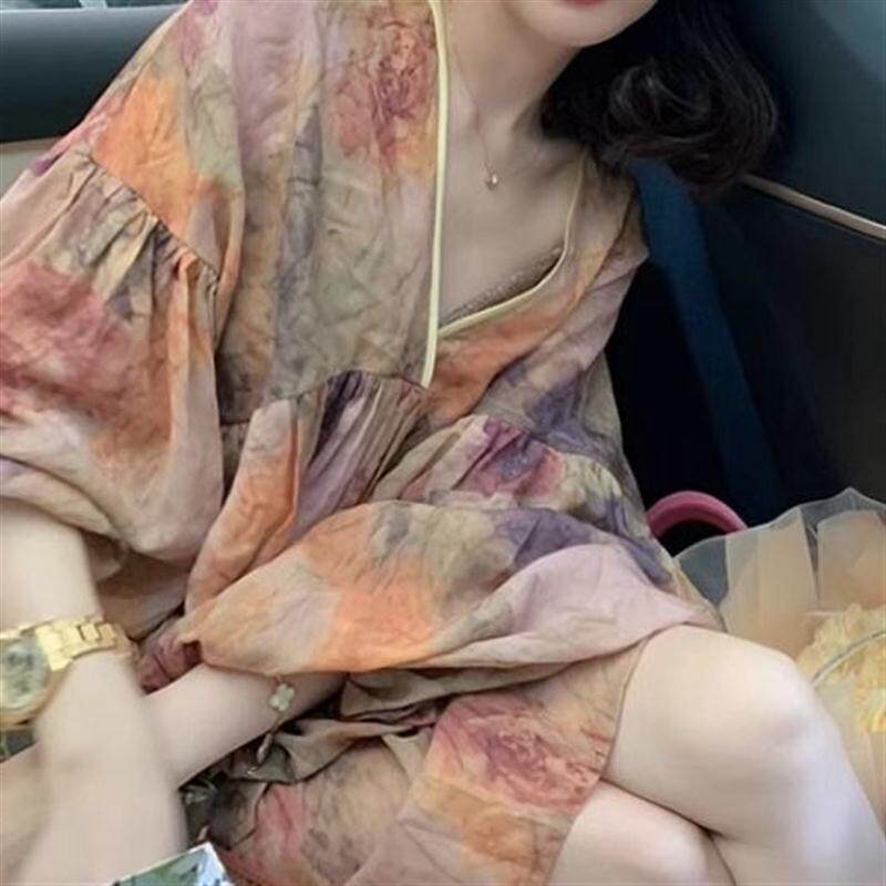 希腊神女风贵贵气质度假防晒衬衫半裙套装2026夏法式复古时尚女装