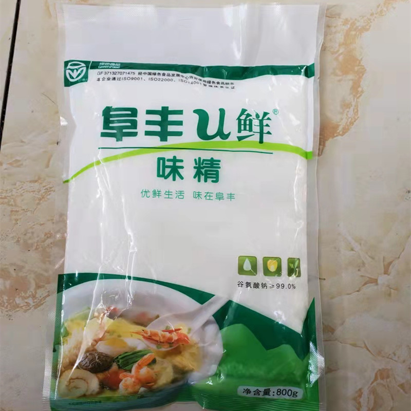 邮阜丰U鲜味精800克一包