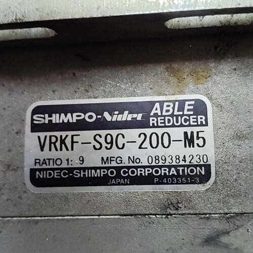 新宝减速机VRSF-S9C-200-M5，速比1:9，件