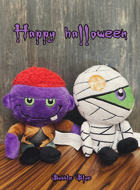 HappyHalloween万圣节宠物毛绒玩具狗狗发声互动陪伴西高地比熊