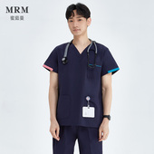 蜜茹曼手术服洗手衣女手术室工作服刷手服短袖 医生护士分体套装 男