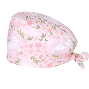 蜜茹曼手术帽女纯棉透气吸汗手术室专用帽子薄款医生工作帽口腔帽