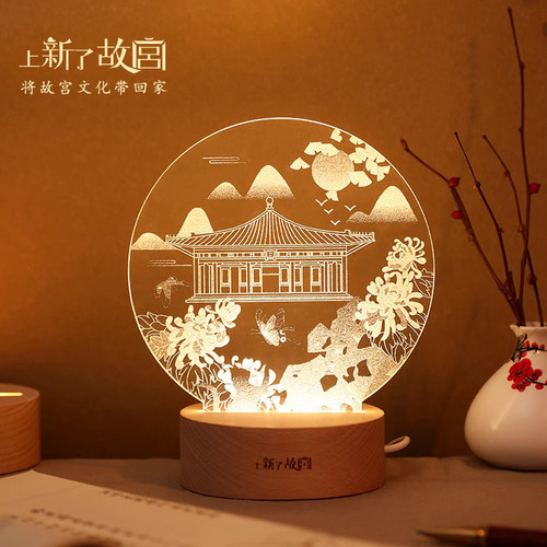 上新了故宫卧室氛围感小夜灯
