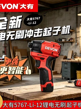 大有5767C起子机锂电无刷电动螺丝批充电手电钻家用小型迷你工具