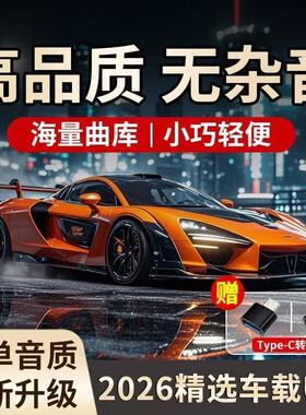 【2026音质升级款】柏林之声车载U盘4GB无损DJ音乐抖音劲爆老歌