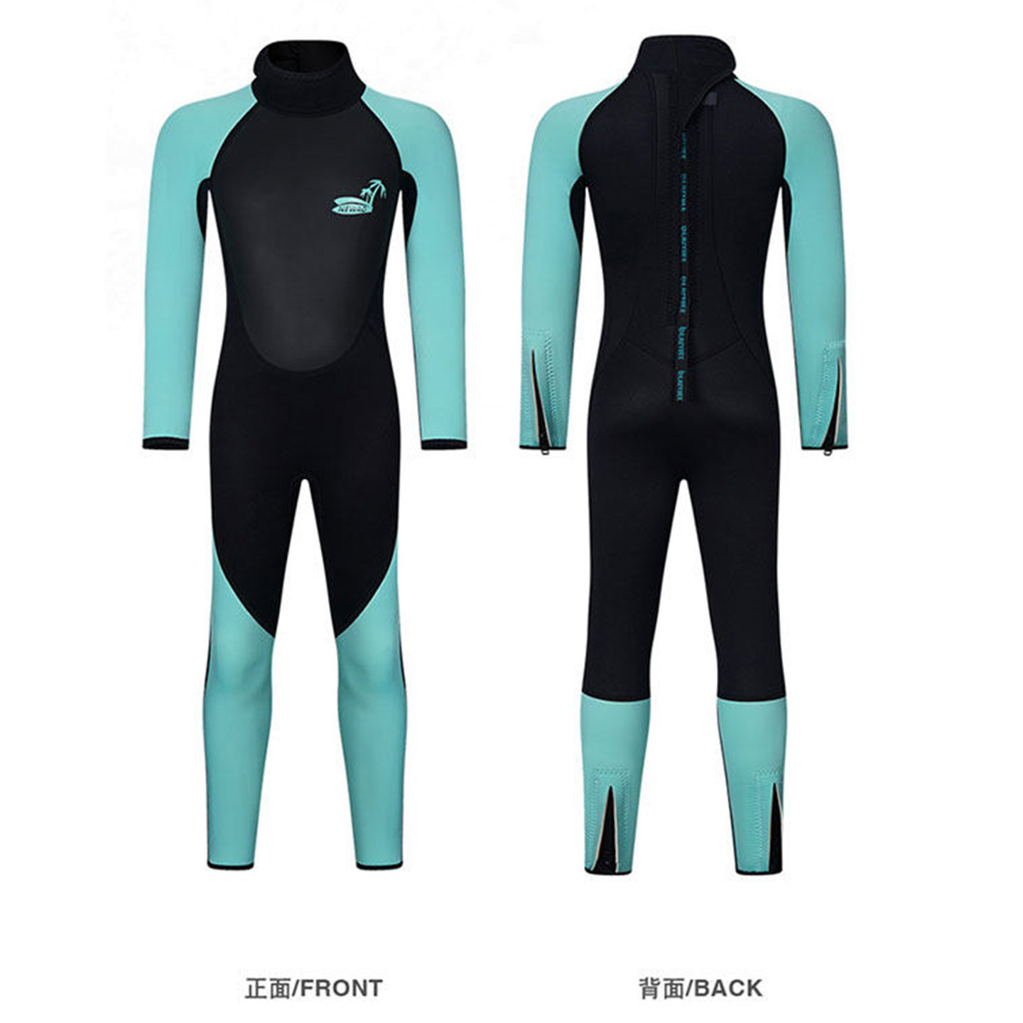 男女童潜水服衣浮潜防晒防晒