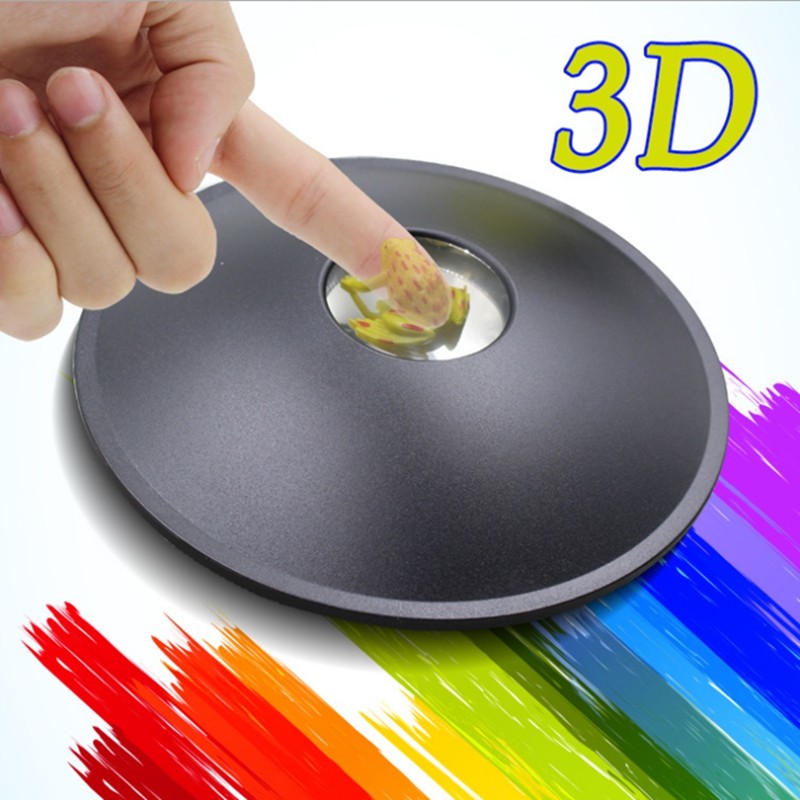 物理学海市蜃楼3d虚物成像 看得见摸不着 凹面镜成像光学实验器材