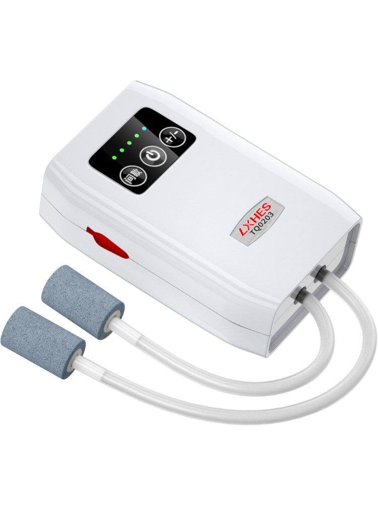 氧气泵可养鱼增氧泵家用充电式户外钓鱼两用超静音便捷小型打氧机