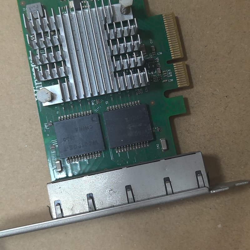 议价-可维修Winyao WY350T4 四口千兆网卡，正品，功能完