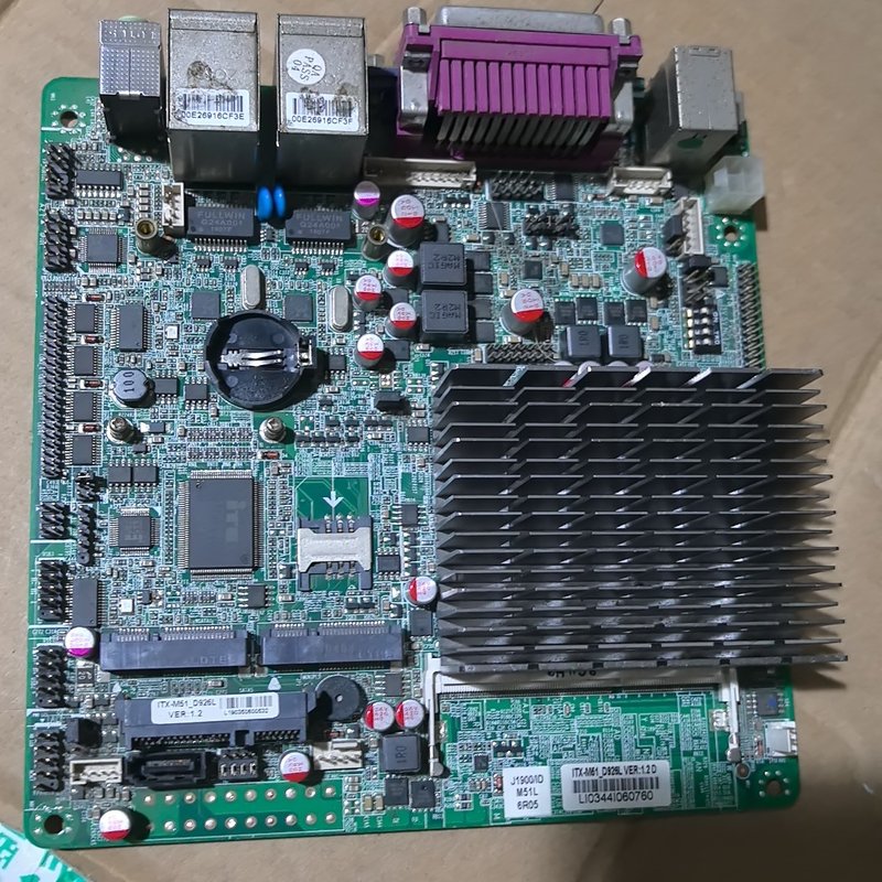议价-可维修研域工控主板ITX-M51_D926L VER:1.2D，双图片