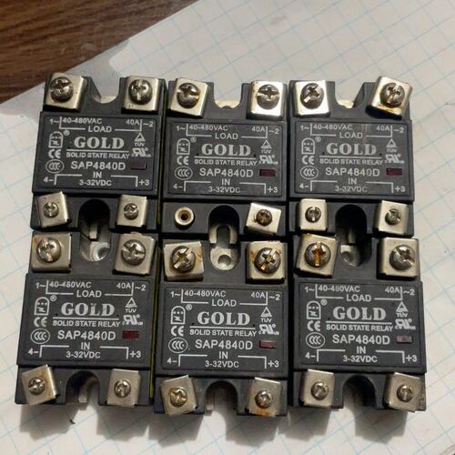 议价-可维修GOLD固特固态继电器SAP4840D，40A大功率，3-3