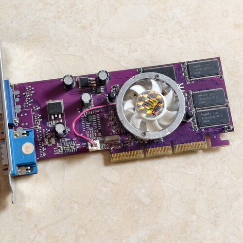 议价-可维修GF4 MX440 64mb agp老显卡