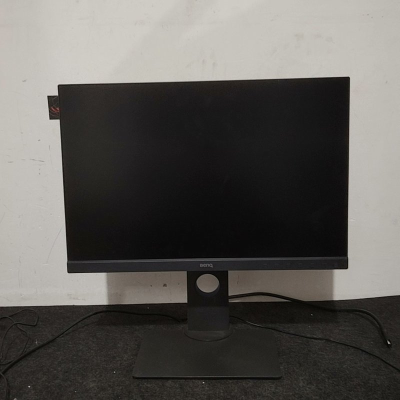 议价-可维修闲置一台明基BenQ显示器 SW240专业摄影显示屏幕 24