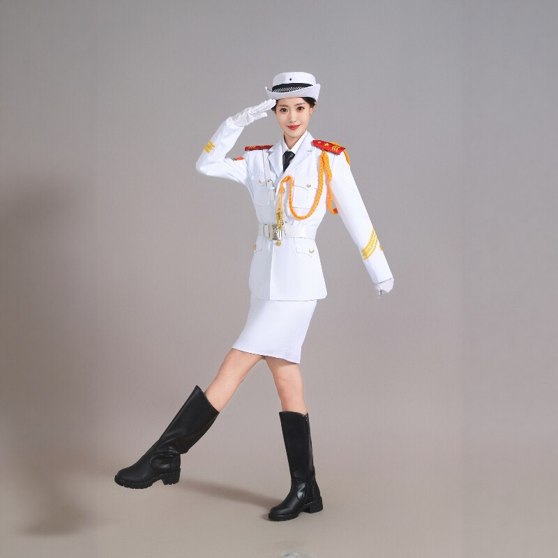 学生升旗仪式礼服军乐队演出服国旗班护卫队服装升旗手学校仪仗队