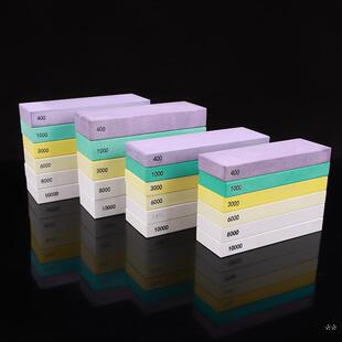 浇筑磨刀石 高目数白刚玉镜面精细磨刀石剃刀钢刀用砥石油石磨石