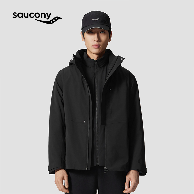 索康尼运动休闲三合一外套