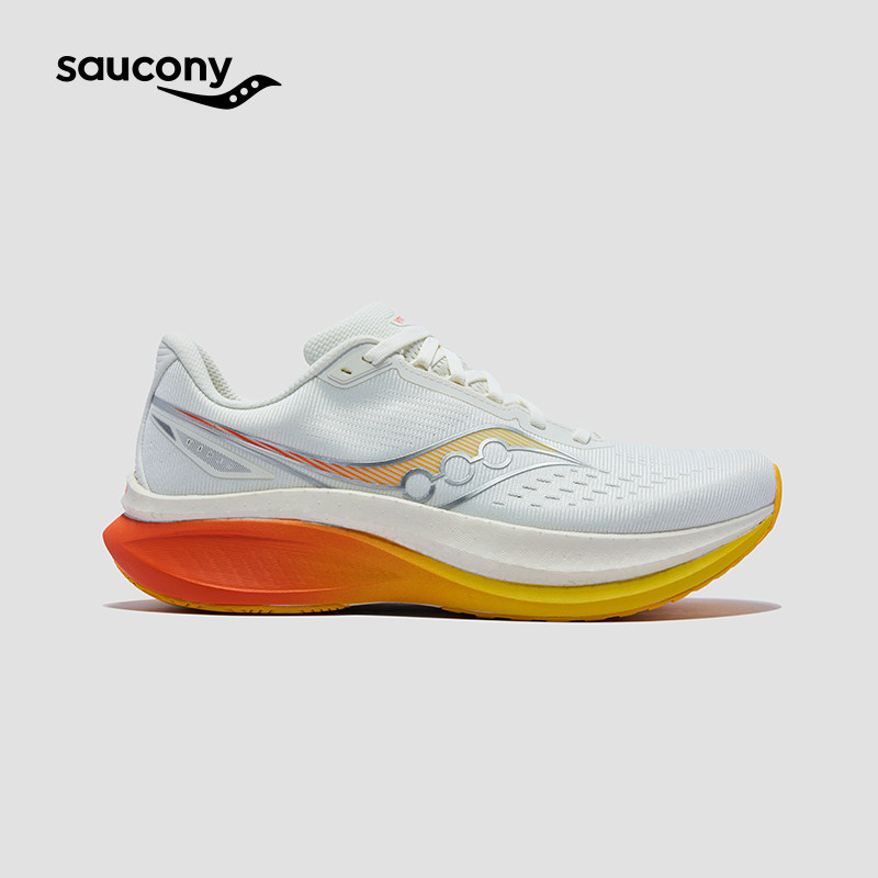 Saucony索康尼TIDE4浪潮4慢跑训练男女运动鞋体测运动提速跑步鞋