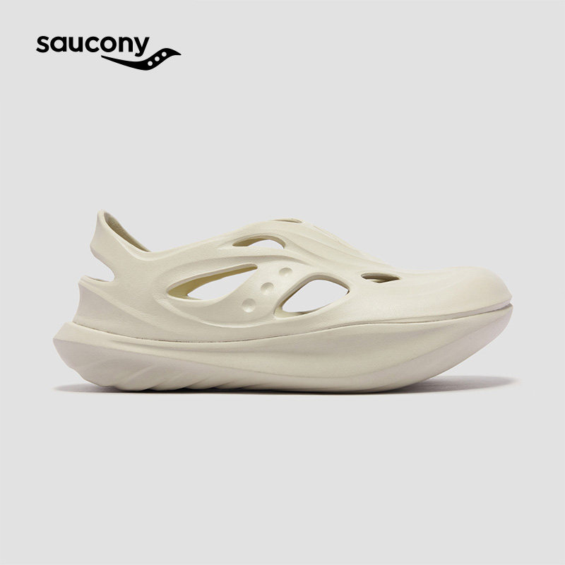 Saucony索康尼CRADLE YAT情侣款低帮一脚蹬大头沙滩