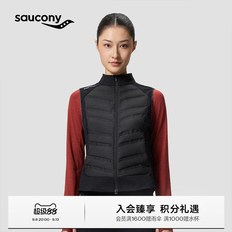 索康尼女子秋冬棉马甲图片