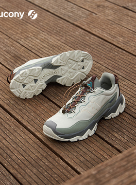 Saucony索康尼官方CANYON WLK复古情侣休闲鞋防泼水