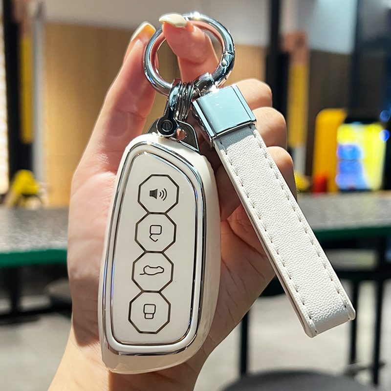 哈弗神兽钥匙套二代大狗24款H5专用酷狗枭龙边牧哈佛H6车m6壳包扣