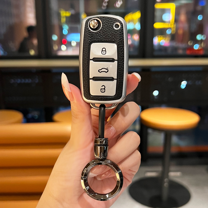 斯柯达车钥匙套明锐速派昕锐昕动昊锐晶锐柯米克Yeti高档保护壳扣