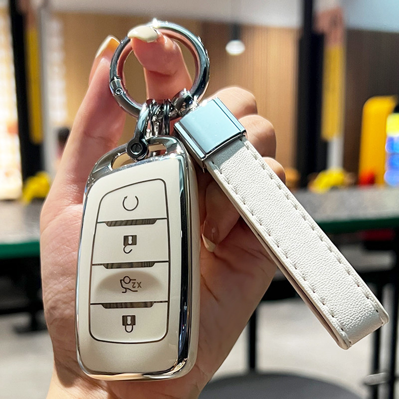 长安cs95汽车钥匙套cs35Plus扣cs85Coupe专用高档全包保护壳男女