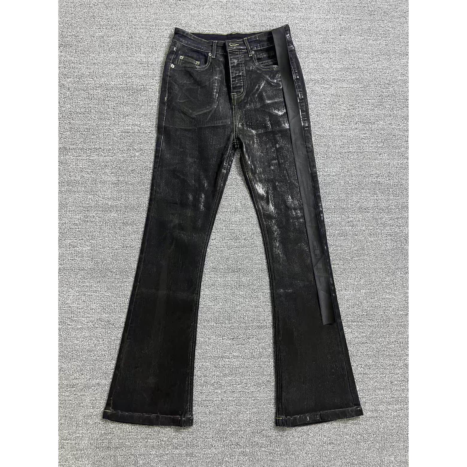 Rockowens纯手工RO蜡裤微喇高街弹力涂层牛仔 Cleanfit Vibe风,男装,牛仔裤,淘宝优惠券,粉丝福利购,淘宝优惠卷