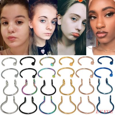 假鼻环鼻中隔耳环饰品