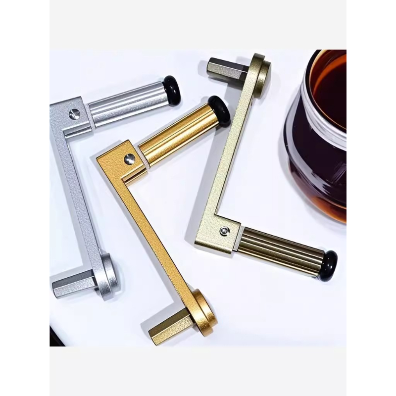 晾衣架款升降手摇衣架器摇手柄通用把手手动内六角升降器摇手配件