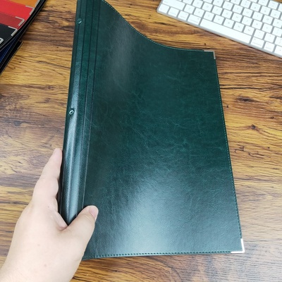 墨绿色可拆卸出入库活页笔记本