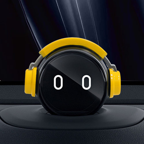 蔚来nomi帽子音乐家机器人帽子装饰et5es7et7es6ec6es8改装车内饰