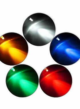 3MM黄发黄 LED灯 3mm发光二极管LED 黄光黄色 F3高亮（五种颜色）