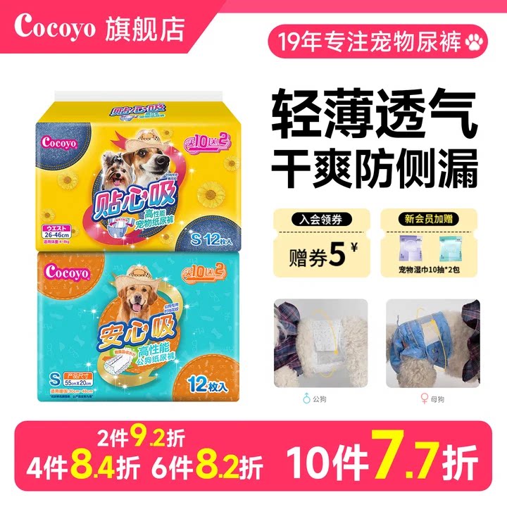 cocoyo泰迪宠物礼貌带生理裤图片