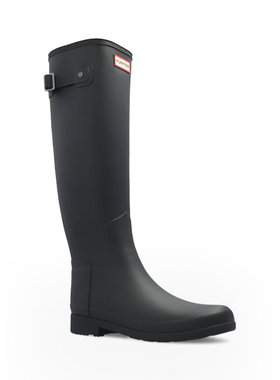HUNTER女Refined雨鞋露营防水高筒长靴户外防水雨靴