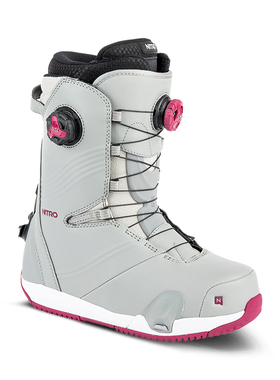 NITRO尼卓女款DYNASTY STEP ON快穿单板双BOA中高阶全地形滑雪靴
