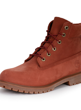 Timberland添柏岚青少年女款大童鞋防水马丁靴高帮休闲宽版A27NQW