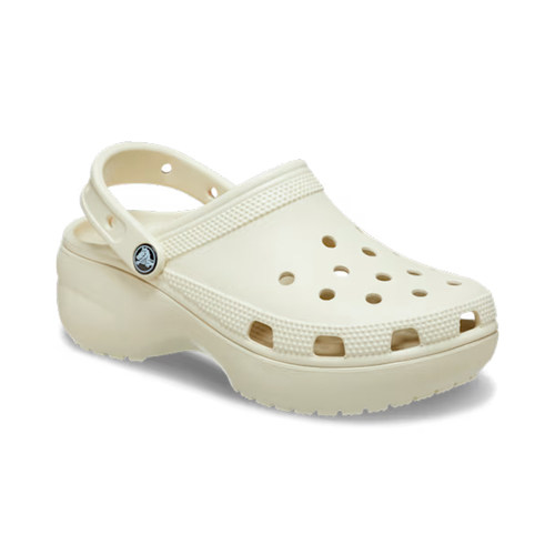 CROCS女增高云朵洞洞拖鞋