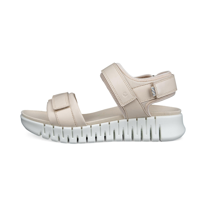 ECCO爱步女新款厚底一字带户外休闲凉鞋 简约百搭凉鞋 灵动213103