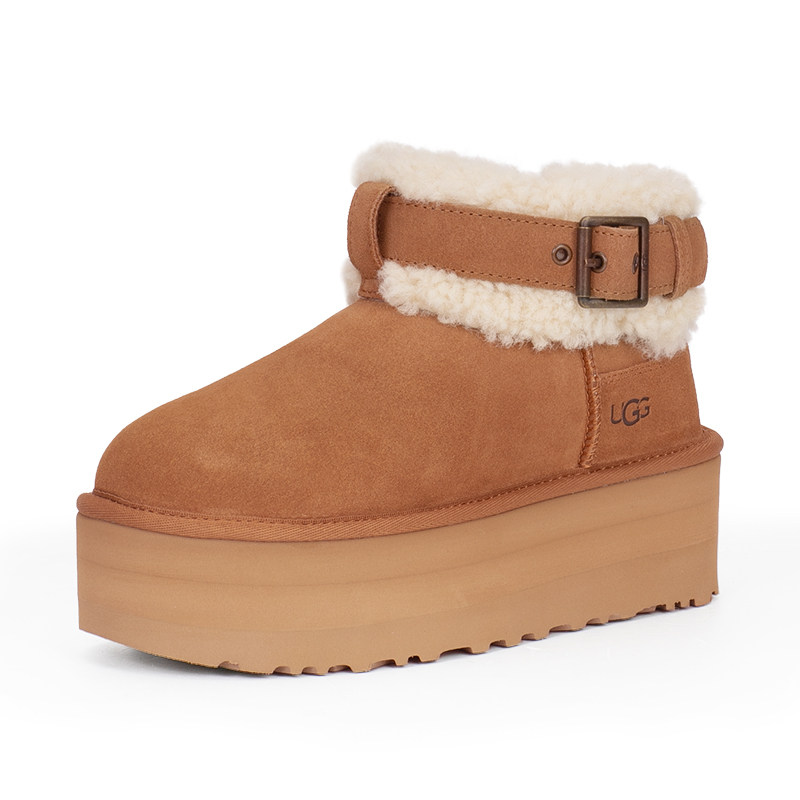 UGG女款厚底短筒雪地靴雪地靴