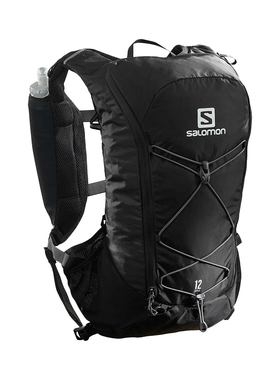 Salomon萨洛蒙男女款12L越野跑背包长距离水袋包 AGILE 12 SET